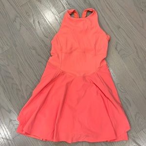 Lululemon workout dress with built in shorts underneath